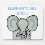 Elephants Are Cool mousepads