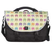 Elephants are your best friends laptop bag