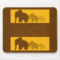 Elephants Mouse Mats