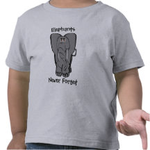 Elephants Never Forget T-shirt