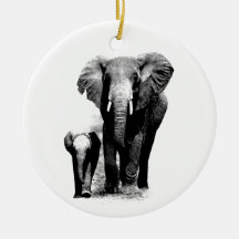 Elephants Ornament