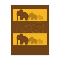 Elephants Post Cards