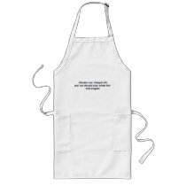 Elevate your thoughts aprons