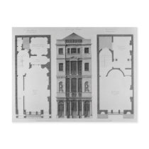 Elevation of the British Coffee House Post Cards