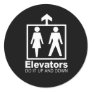 elevators do it up and down