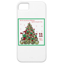 Eleventh Day of Christmas iPhone 5 Case
