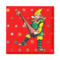 Elf and Christmas Tree Topper magnets