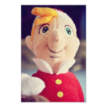 Elf toy photo print