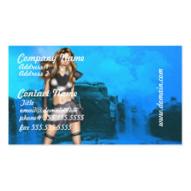 Elf Warrior  Business Cards