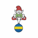 Elf with bulb embroidered shirts