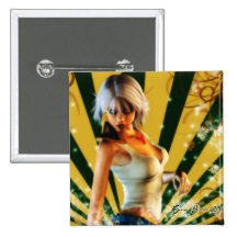Elfin Model Pinback Button