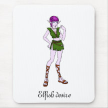 Elfish desire mouse mat muis matten
