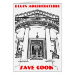 Elgin Architecture • Save Cook cards