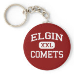 Elgin - Comets - Elgin High School - Marion Ohio keychains