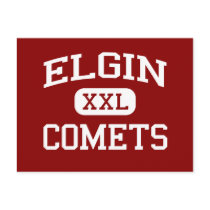 Elgin - Comets - Elgin High School - Marion Ohio Post Card