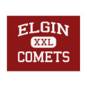 Elgin - Comets - Elgin High School - Marion Ohio postcards
