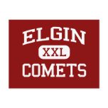 Elgin - Comets - Elgin High School - Marion Ohio postcards