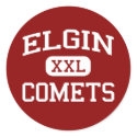 Elgin - Comets - Elgin High School - Marion Ohio stickers