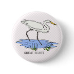 Elgin Egret buttons