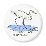 Elgin Egret magnets