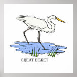 Elgin Egret posters