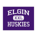 Elgin - Huskies - Elgin High School - Elgin Oregon postcards