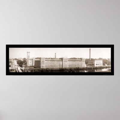Elgin IL Watch Company Photo 1914 Posters by lc_panoramicphotos