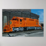 Elgin Joliet and Eastern, EMD SD-38 posters