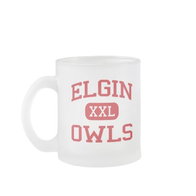Elgin - Owls - Elgin High School - Elgin Oklahoma Coffee Mug by customteamsportswear
