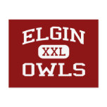Elgin - Owls - Middle School - Elgin Oklahoma postcards