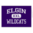 Elgin - Wildcats - Elgin High School - Elgin Texas cards