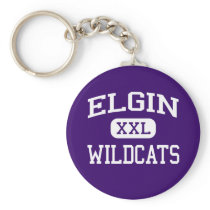 Elgin - Wildcats - Elgin High School - Elgin Texas Key Chain