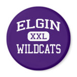 Elgin - Wildcats - Elgin High School - Elgin Texas magnets