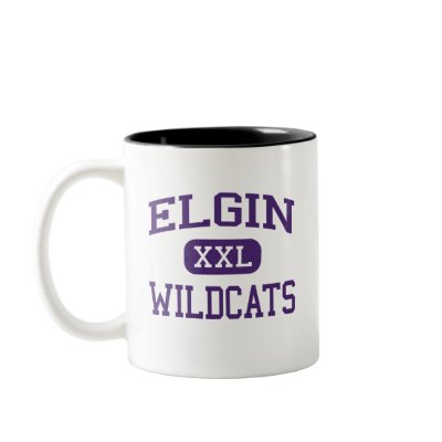 Elgin - Wildcats - Elgin High School - Elgin Texas Coffee Mug by customteamsportswear