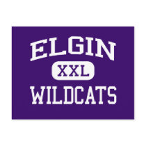 Elgin - Wildcats - Elgin High School - Elgin Texas Post Cards