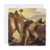 Elijah in the Wilderness by Lord Frederic Leighton Personalized Announcement