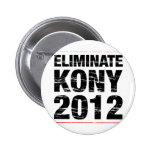 Eliminate Kony 2012 Pinback Buttons