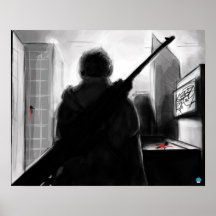Elite Sniper Sketch PRE-LELEASE Posters