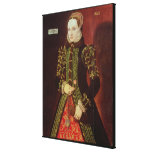 Elizabeth Fitzgerald, Countess of Lincoln, 1560 Stretched Canvas Print