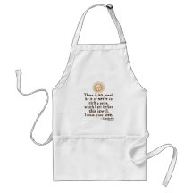 Elizabeth I "Golden Speech" Quote Apron