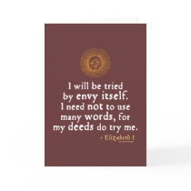 Elizabeth I Quote about Judgement