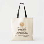Elizabeth I Quote on War Bag