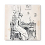 Elizabeth Reading Jane's Letters magnets