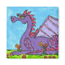 Elizabeth the Dragon Magnet