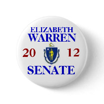ELIZABETH WARREN FOR SENATE BUTTONS