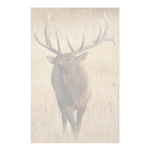elk personalized stationery
