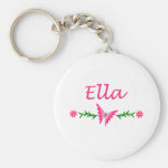 Ella (Pink Butterfly) Key Chains
