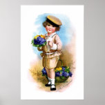Ellen H. Clapsaddle: Child with Forget-me-not Posters