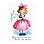 Ellen H. Clapsaddle: Girl with Heart Postcard