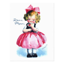 Ellen H. Clapsaddle: Girl with Heart Postcard